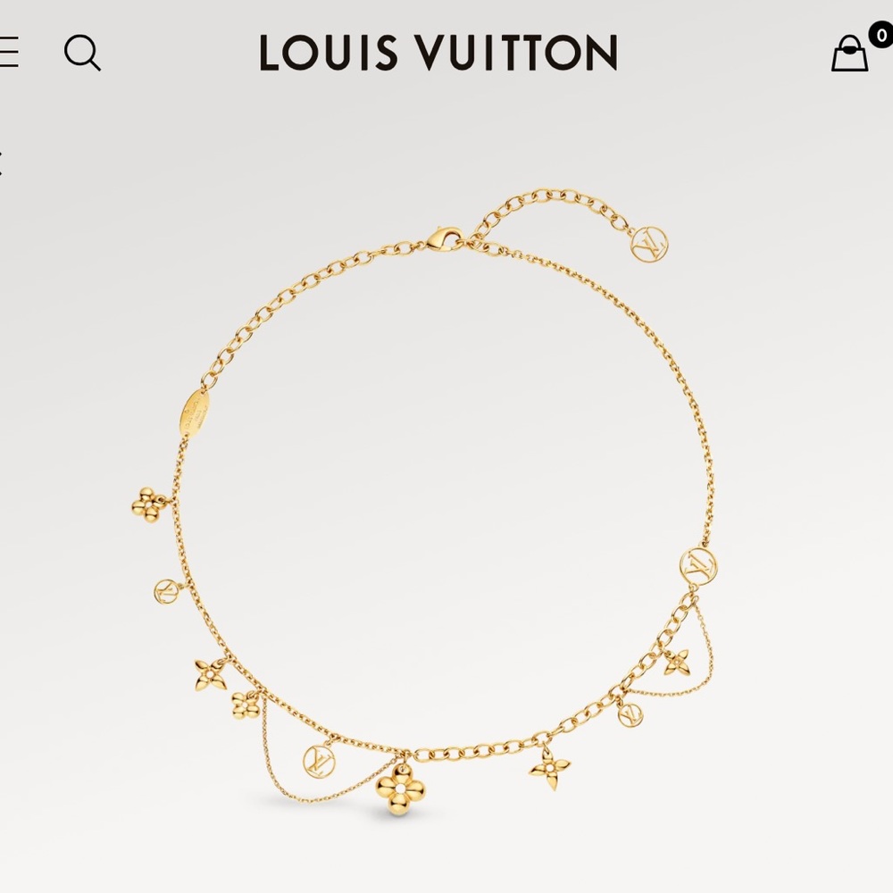 Louis Vuitton Blooming Supple Necklace